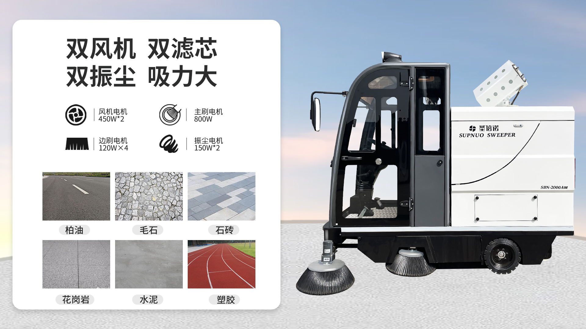 和田电动扫地车在机场清洁中的应用